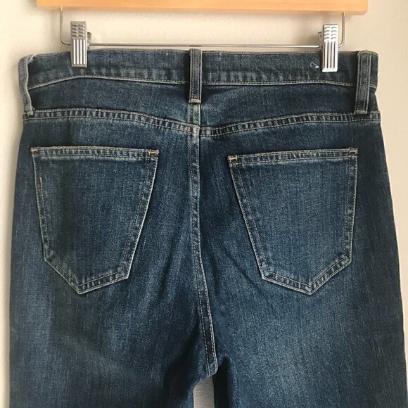 Current/Elliot Fan Kick Flare Distressed Raw Hem Jeans Size 29 - Picture 7 of 9